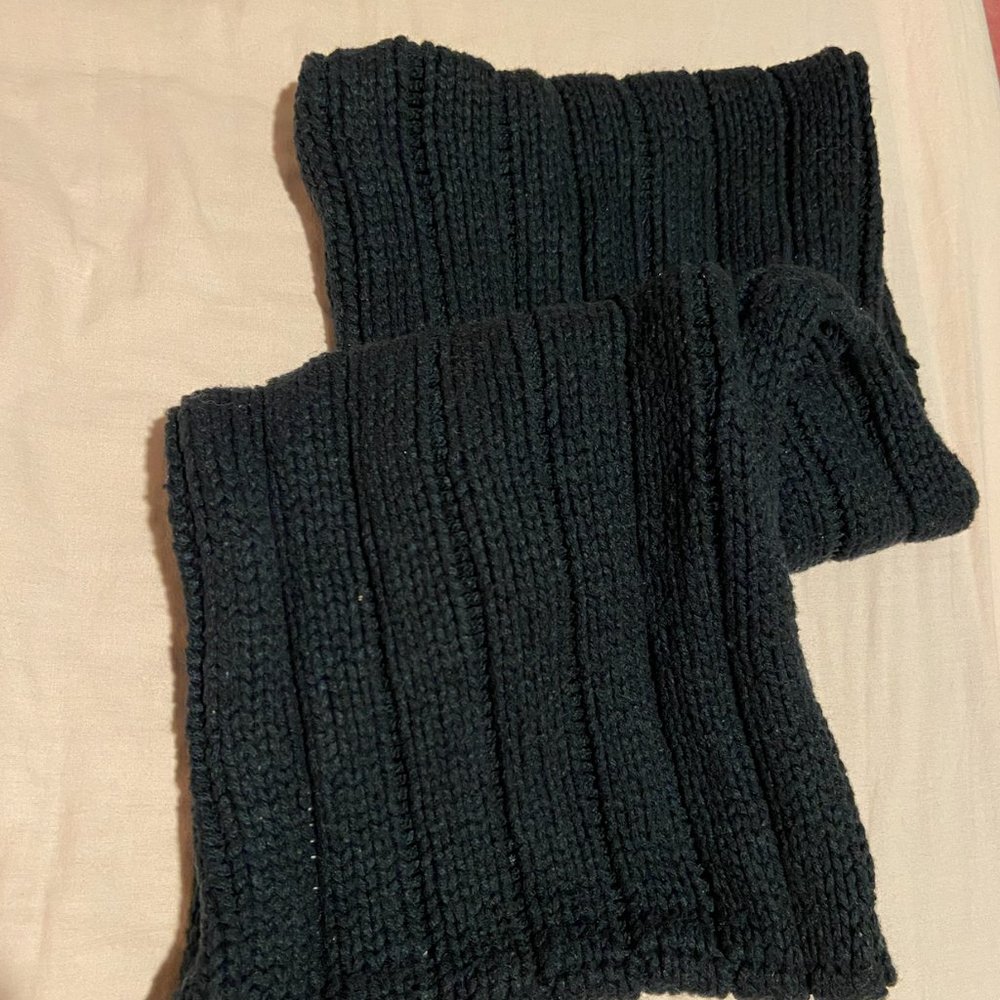 a&f knitted neck warmer